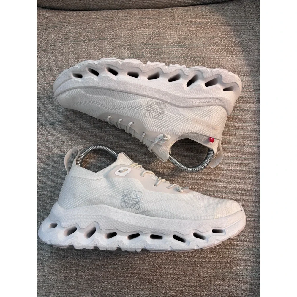 On x Loewe Cloudtilt All White Running Shoes Sneakers 3WD30332422 Womens 5 EU 36